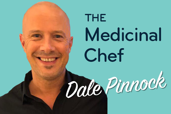Dale Pinnock Medicinal Chef healthy recipe