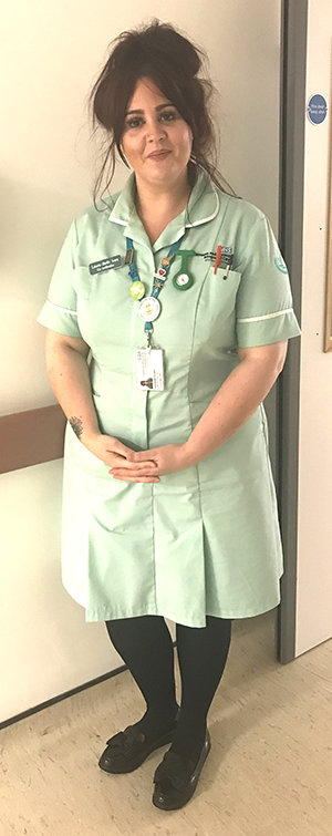 NHS nurse Laurabeth - Slimpod