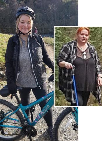 The Weight's Over: Take Back Control Rachael before and after